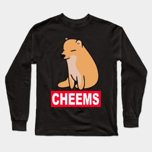 CHEEMS MEME KAWAII Long Sleeve T-Shirt